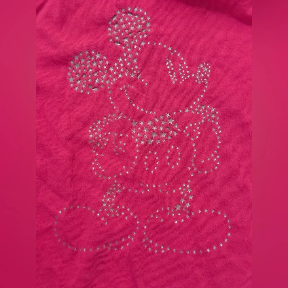 Pink T-Shirt with Mickey Mouse Design